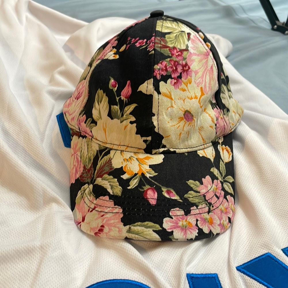Floral Baseball Cap Spring Style